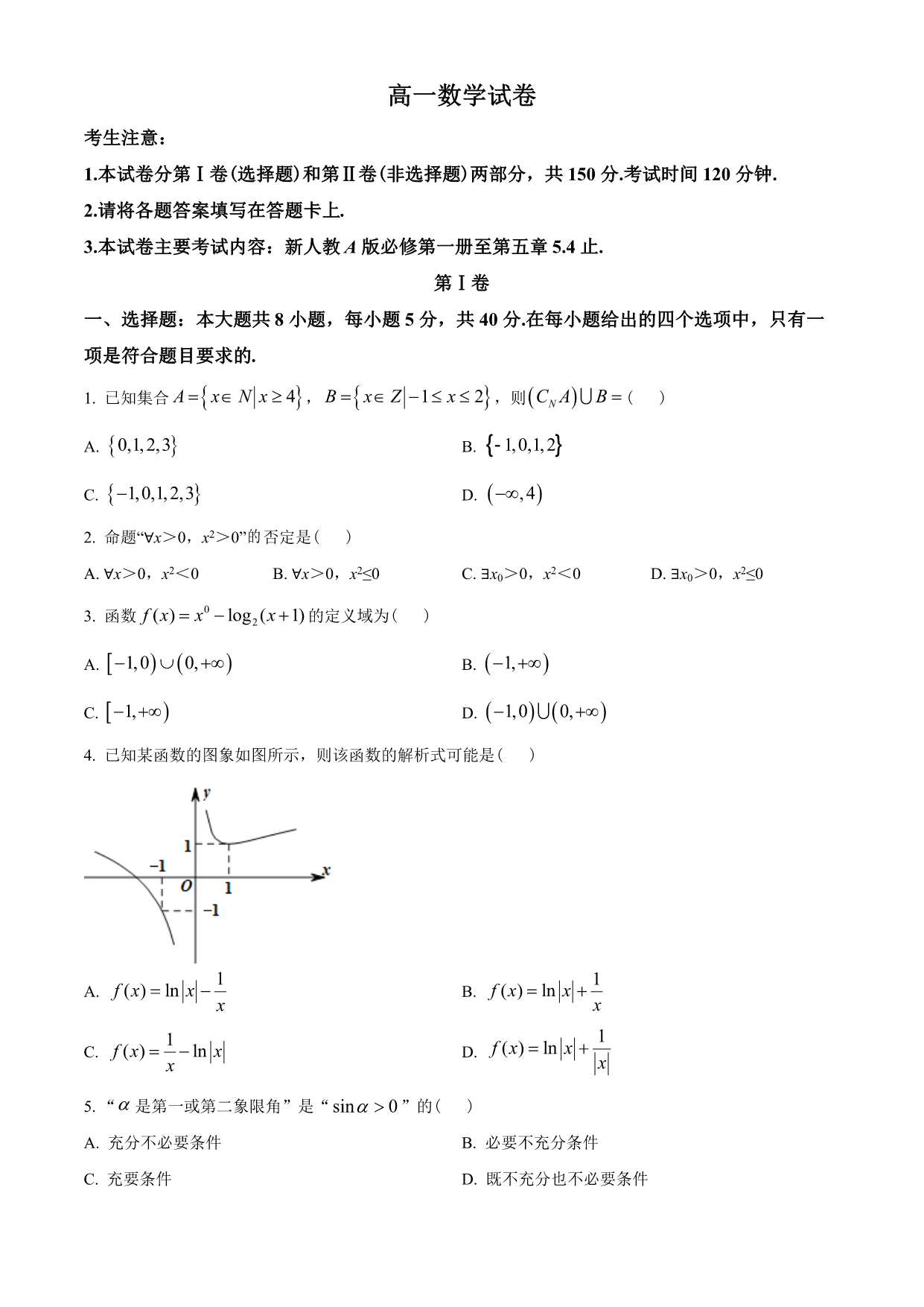 试卷预览图