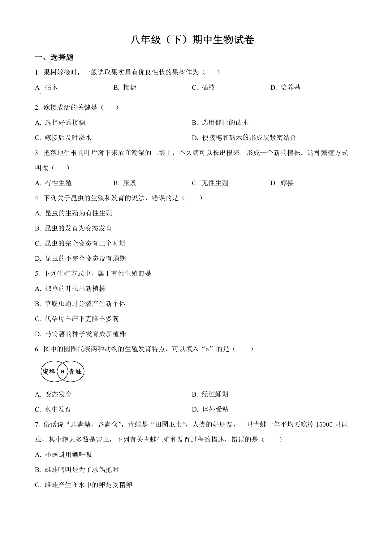 试卷预览图