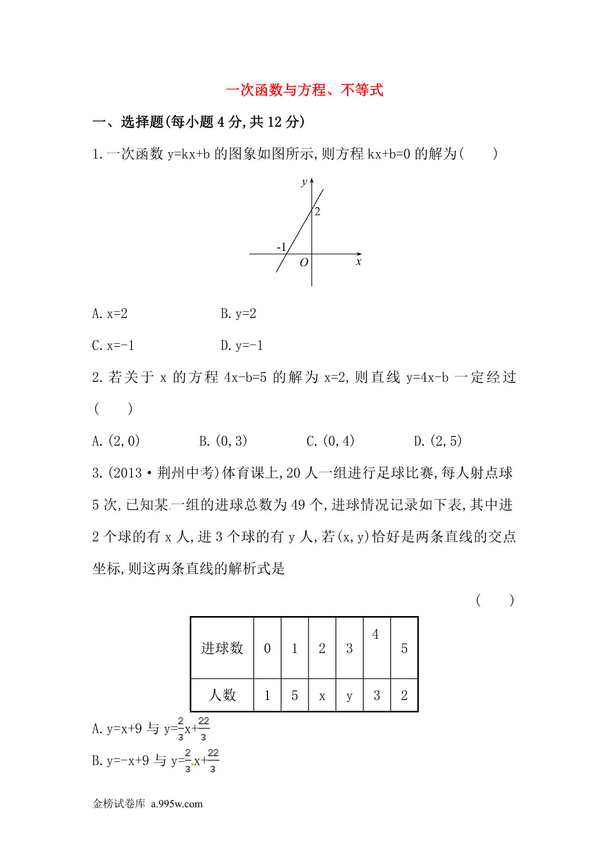 试卷预览图