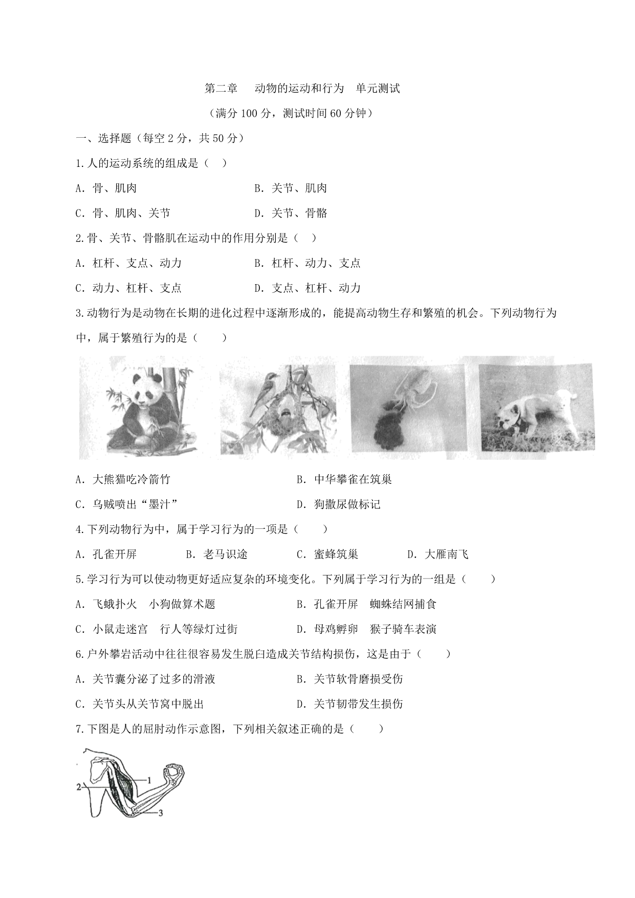 试卷预览图