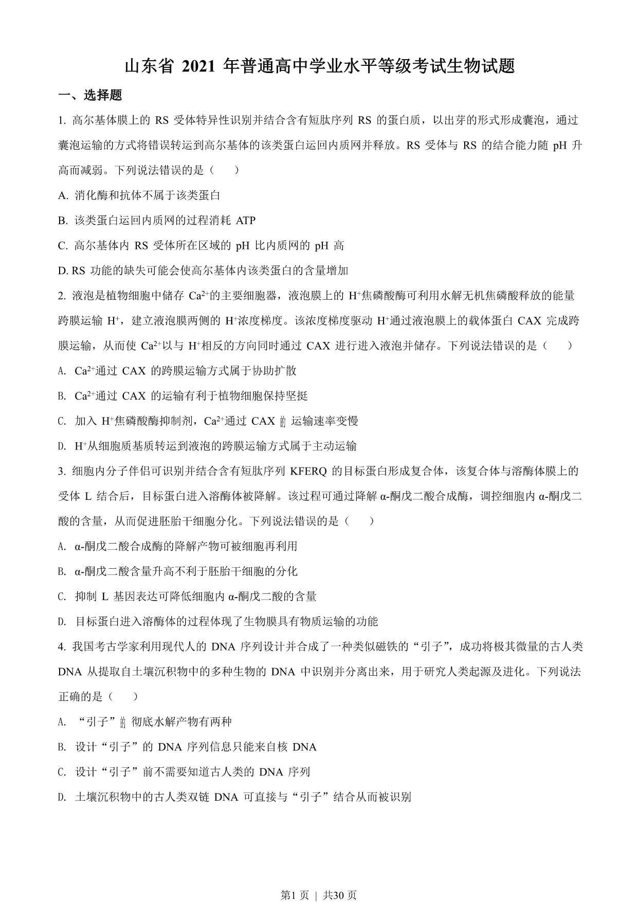 试卷预览图