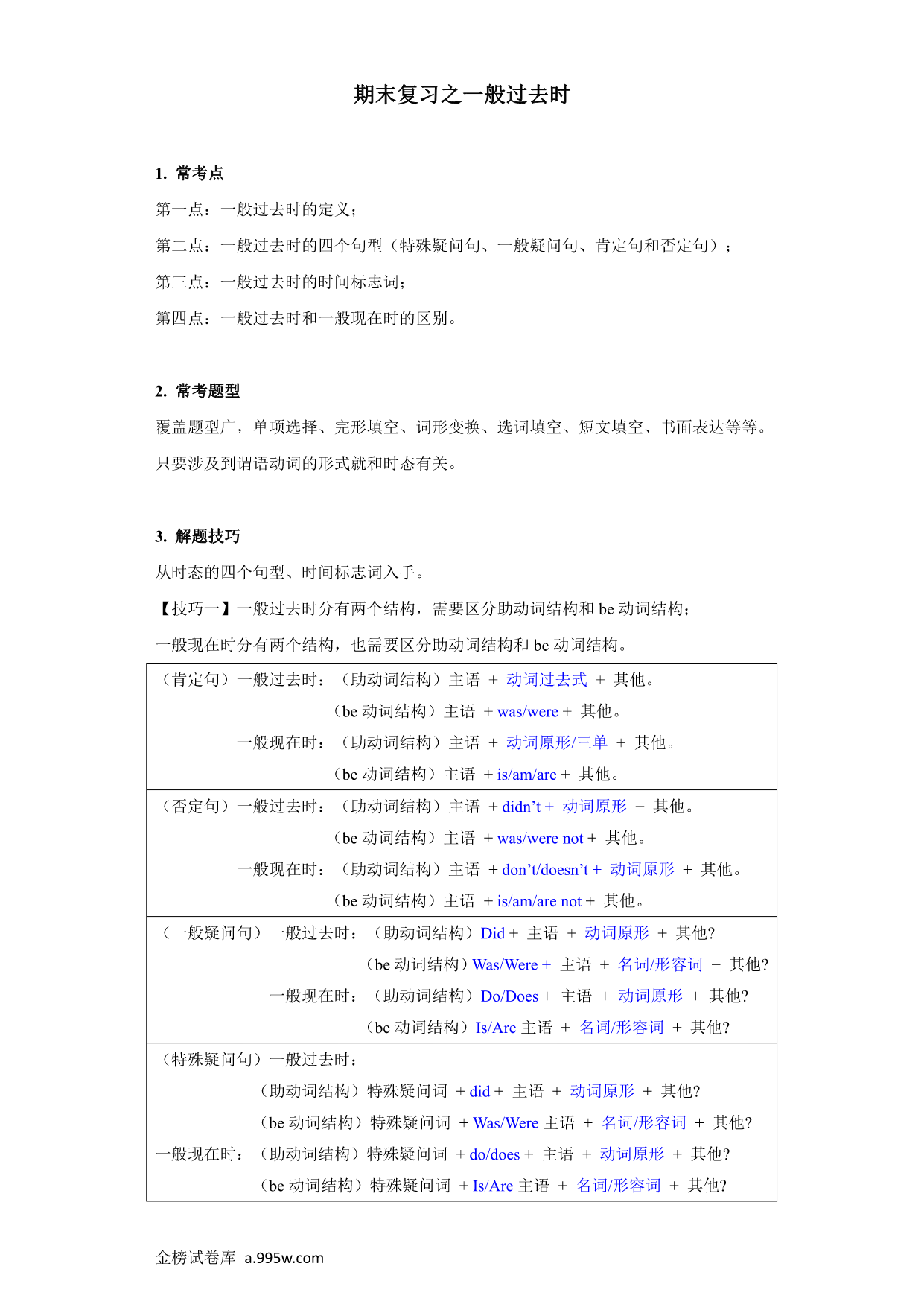 试卷预览图
